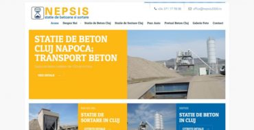 Optimizare site statie beton