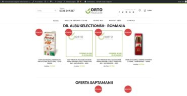 Optimisation for online bio products shop website.