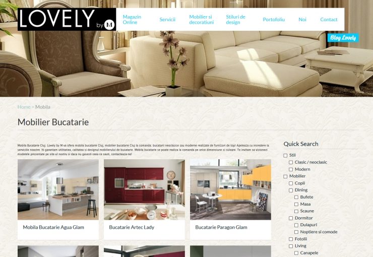 Optimizare site web pentru amenajari interioare